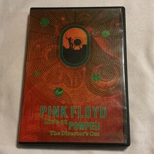 Pink Floyd DVD Cover — Orange and Green Graphic Artwork